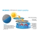 Solární plachta modrostříbrná pro bazény s Ø hladiny 3 m