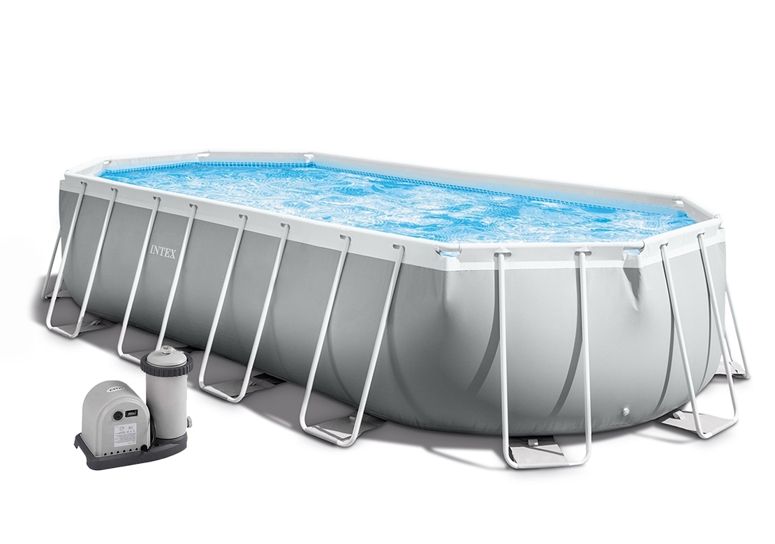 Levně Bazén Florida Premium ovál 6,10x3,05x1,22 m s kartušovou filtrací a příslušenstvím