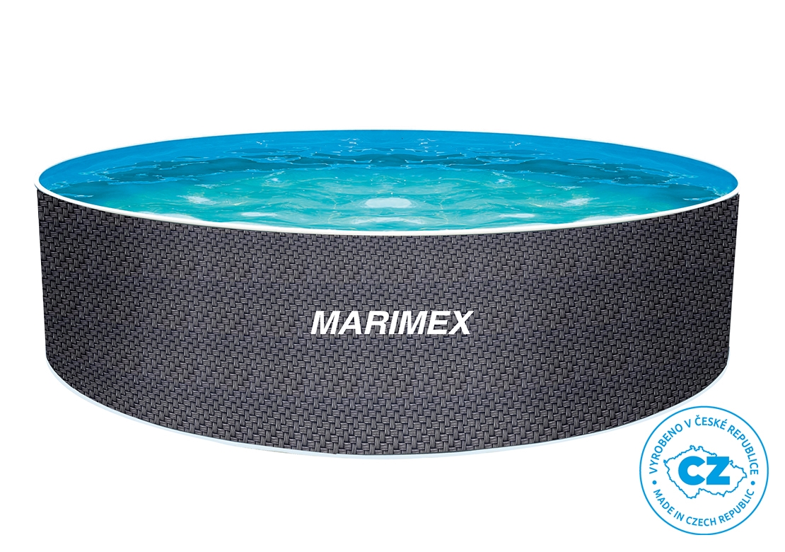 Levně Bazén Marimex Orlando Premium DL 4,60x1,22 m bez příslušenství - motiv RATAN