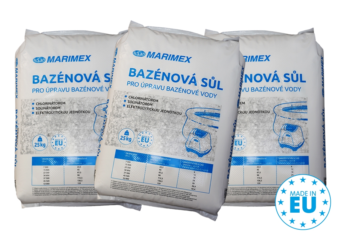 Levně Bazénová sůl Marimex - 3 x 25 kg
