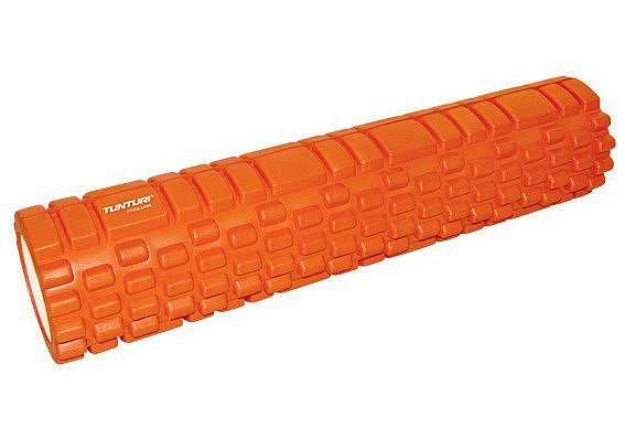 Levně Masážní válec Foam roller TUNTURI 61 cm, oranžový