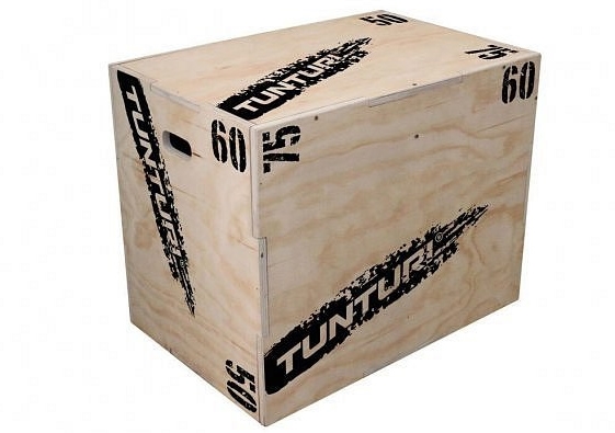 Levně Plyometrická dřevěná bedna TUNTURI Plyo Box