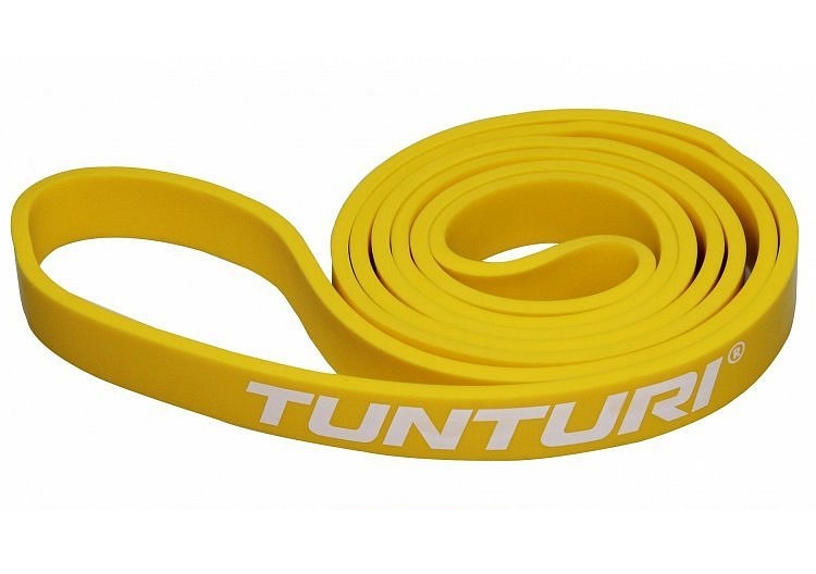 Levně Posilovací guma Power Band TUNTURI lehká, žlutá