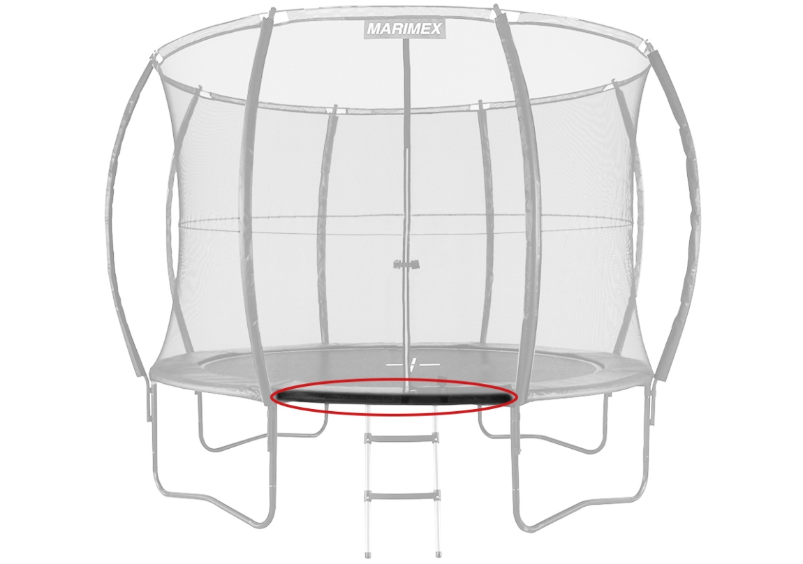 Levně Náhradní trubka rámu pro trampolínu Marimex Comfort 305 cm - 122,6 cm