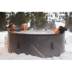 Provoz mobilní vířivky v zimě? Jde to!