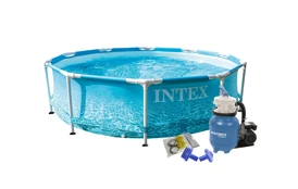 Bazén Florida 3,05x0,76 m s pískovou filtrací - motiv BEACHSIDE