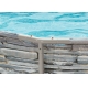 Bazén Florida 3,05x0,91 m bez příslušenství - motiv KÁMEN (Poškozený obal)