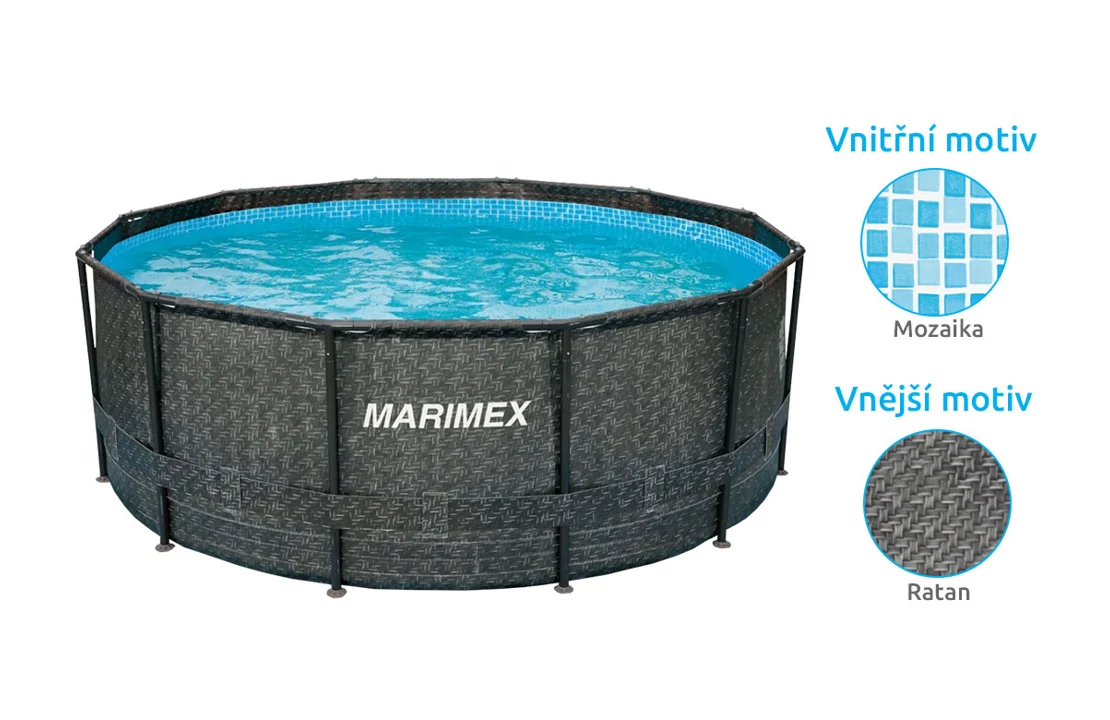 Marimex Florida 3,66 x 1,22 m RATAN 10340236 Obrázek