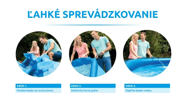 T-spoj bazénu Florida Premium 2,00x4,00x1,22 m s kartušovou filtrací