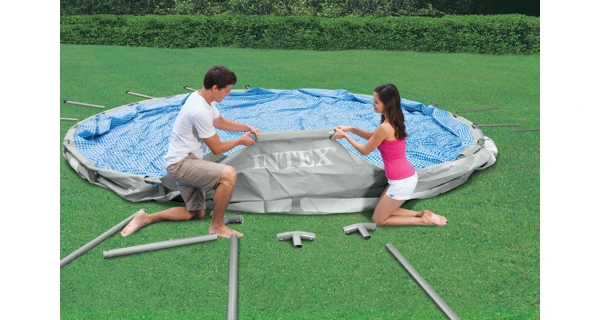 Bazén Florida Premium Grey 4,88x1,22 m s kartušovou filtrací