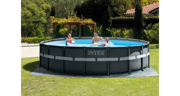 Bazén Florida Premium Grey 5,49x1,32 m s pískovou filtrací a příslušenstvím