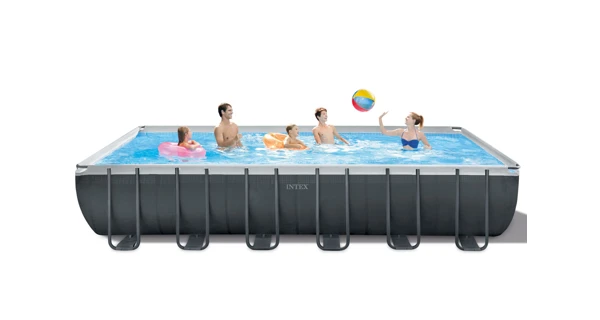 Bazén Florida Premium Grey 7,32x3,66x1,32 m s pískovou filtrací a příslušenstvím