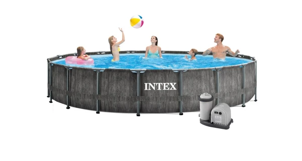 Bazén Florida Premium Greywood 5,49x1,22 m s kartušovou filtrací a příslušenstvím