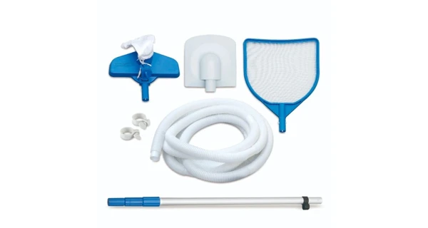 Bazén Florida SWING 4,57x1,22 m s kartušovou filtrací a příslušenstvím - motiv HNĚDÝ RATAN + okno