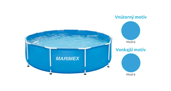 Bazén Marimex Florida 2,44x0,76 m bez příslušenství (poškozený obal)