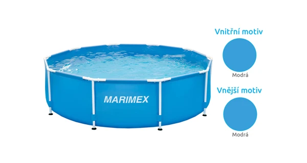 Bazén Marimex Florida 2,44x0,76 m s pískovou filtrací