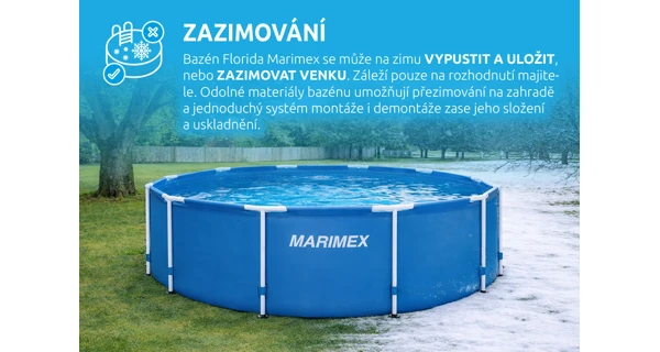 Bazén Marimex Florida 3,05x0,76 m bez příslušenství