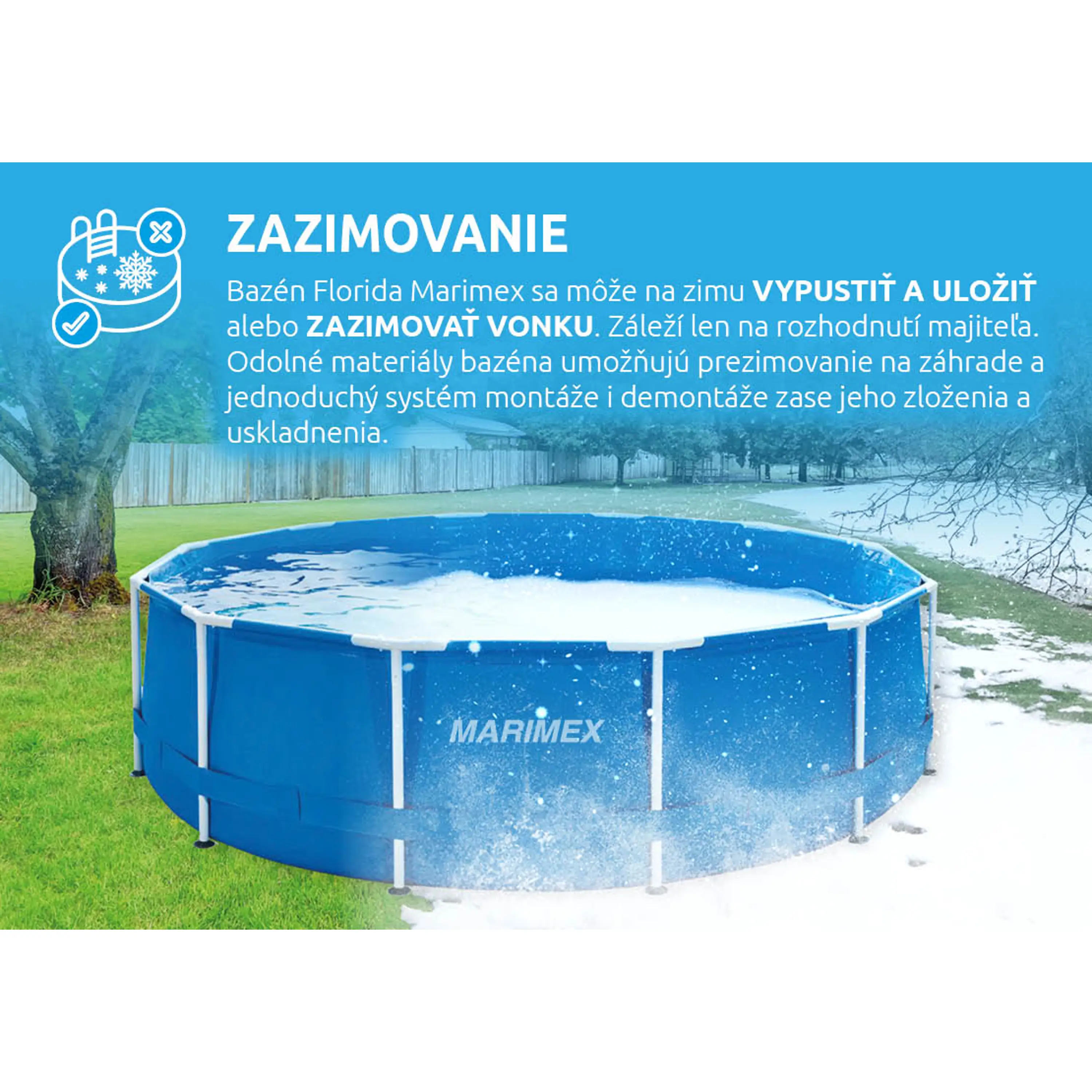 Marimex Florida 3.05x0.76 10340272 Obrázek