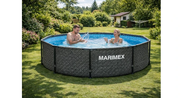 Bazén Marimex Florida 3,05x0,76 m bez příslušenství - motiv RATAN