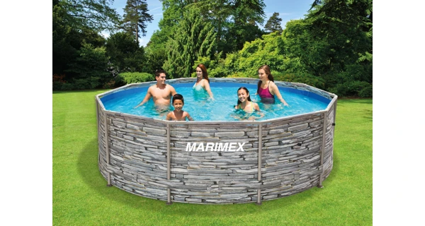 Bazén Marimex Florida 3,05x0,91 m bez příslušenství - motiv KÁMEN (Poškozený obal)