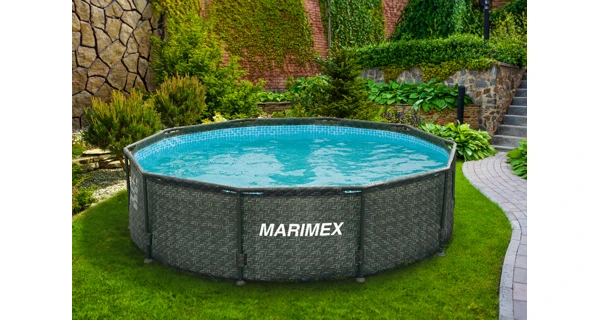 Bazén Marimex Florida 3,05x0,91 m bez příslušenství - motiv RATAN (poškozený obal)