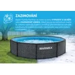 Bazén Marimex Florida 3,05x0,91 m s pískovou filtrací - motiv RATAN