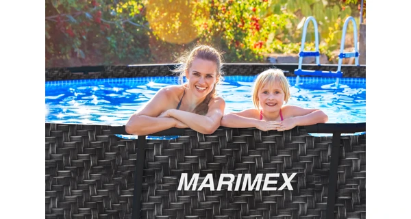 Bazén Marimex Florida 3,05x0,91 m se zabudovaným skimmerem - motiv RATAN