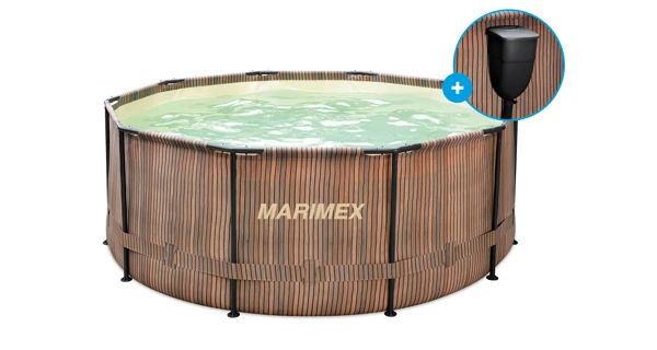 Bazén Marimex Florida 3,05x0,91 m se zabudovaným skimmerem - motiv TEAK (náhradní obal)