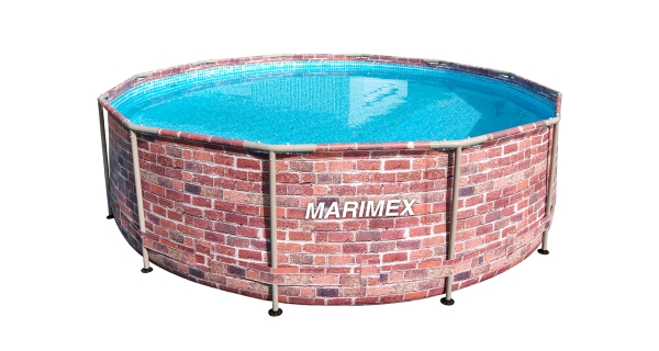 Bazén Marimex Florida 3,66x0,99 m bez příslušenství - motiv CIHLA