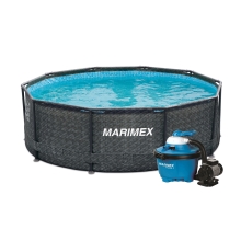 Bazén Marimex Florida 3,66x0,99 m - motiv RATAN s pískovou filtrací
