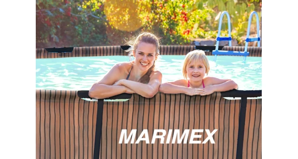 Bazén Marimex Florida 3,66x0,99 m se zabudovaným skimmerem - motiv TEAK