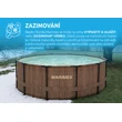 Bazén Marimex Florida 3,66x0,99 m se zabudovaným skimmerem - motiv TEAK (náhradní obal)