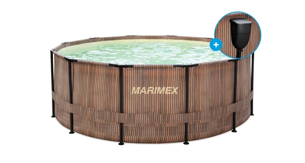 Bazén Marimex Florida 3,66x0,99 m se zabudovaným skimmerem - motiv TEAK (náhradní obal)