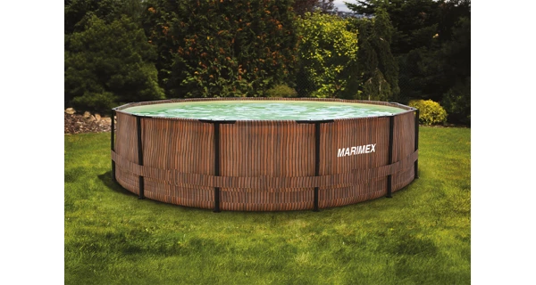 Bazén Marimex Florida 3,66x0,99 m se zabudovaným skimmerem - motiv TEAK (poškozený obal)
