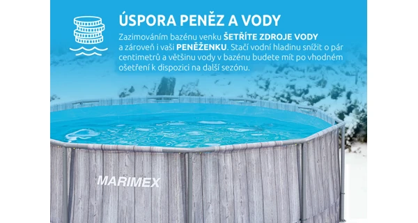 Bazén Marimex Florida 3,66x0,99 m se zabudovaným skimmerem  (poškozený obal)