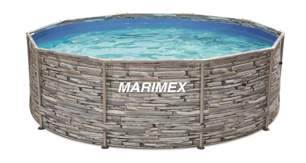 Bazén Marimex Florida 3,66x1,22 m bez příslušenství - motiv KÁMEN