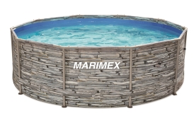 Bazén Marimex Florida 3,66x1,22 m bez příslušenství - motiv KÁMEN (poškozený obal)