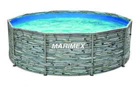 Bazén Marimex Florida 3,66x1,22 m bez příslušenství - motiv KÁMEN (poškozený obal)