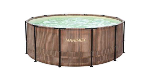 Bazén Marimex Florida 3,66x1,22 m se zabudovaným skimmerem - motiv TEAK