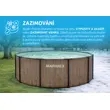 Bazén Marimex Florida 3,66x1,22 m se zabudovaným skimmerem - motiv TEAK (model 2025)
