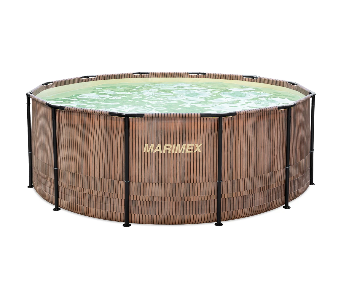 Marimex | Bazén Marimex Florida 3,66x1,22 m se zabudovaným skimmerem - motiv TEAK (model 2025) | 19999067