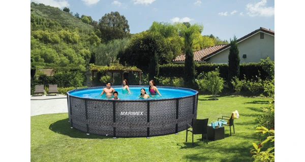 Bazén Marimex Florida 4,57x1,32 m bez příslušenství - motiv RATAN