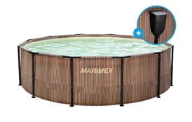 Bazén Marimex Florida 4,57x1,32 m se zabudovaným skimmerem - motiv TEAK (poškozený obal)