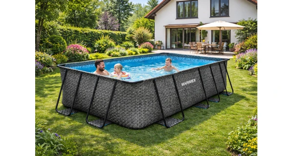 Bazén Marimex Florida Premium 2,15x4,00x1,22 m bez příslušenství - motiv RATAN