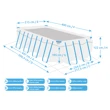 Bazén Marimex Florida Premium 2,15x4,00x1,22 m bez příslušenství - motiv RATAN (náhradní obal)