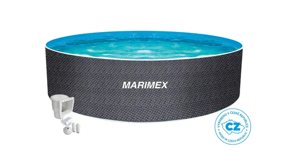 Bazén Marimex Orlando 3,05x0,91 m s příslušenstvím - motiv RATAN