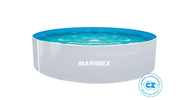 Bazén Marimex Orlando 3,66x0,91 m bez příslušenství - motiv bílý