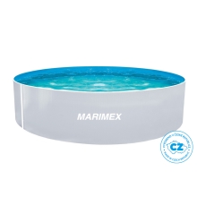 Bazén Marimex Orlando 3,66x0,91 m bez příslušenství - motiv bílý (poškozený obal)