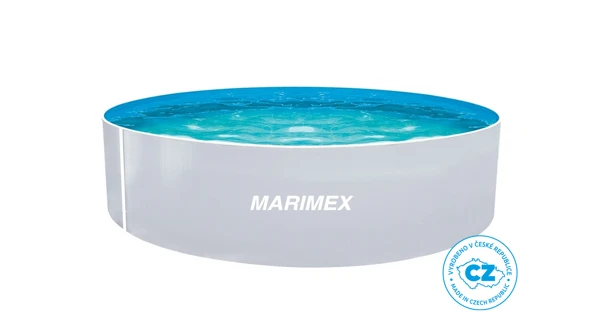 Bazén Marimex Orlando 3,66x0,91 m bez příslušenství - motiv bílý (poškozený obal)