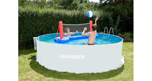 Bazén Marimex Orlando 3,66x0,91 m s pískovou filtrací a příslušenstvím - motiv bílý